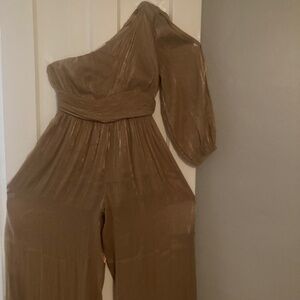 Gold Metallic Jumpsuit